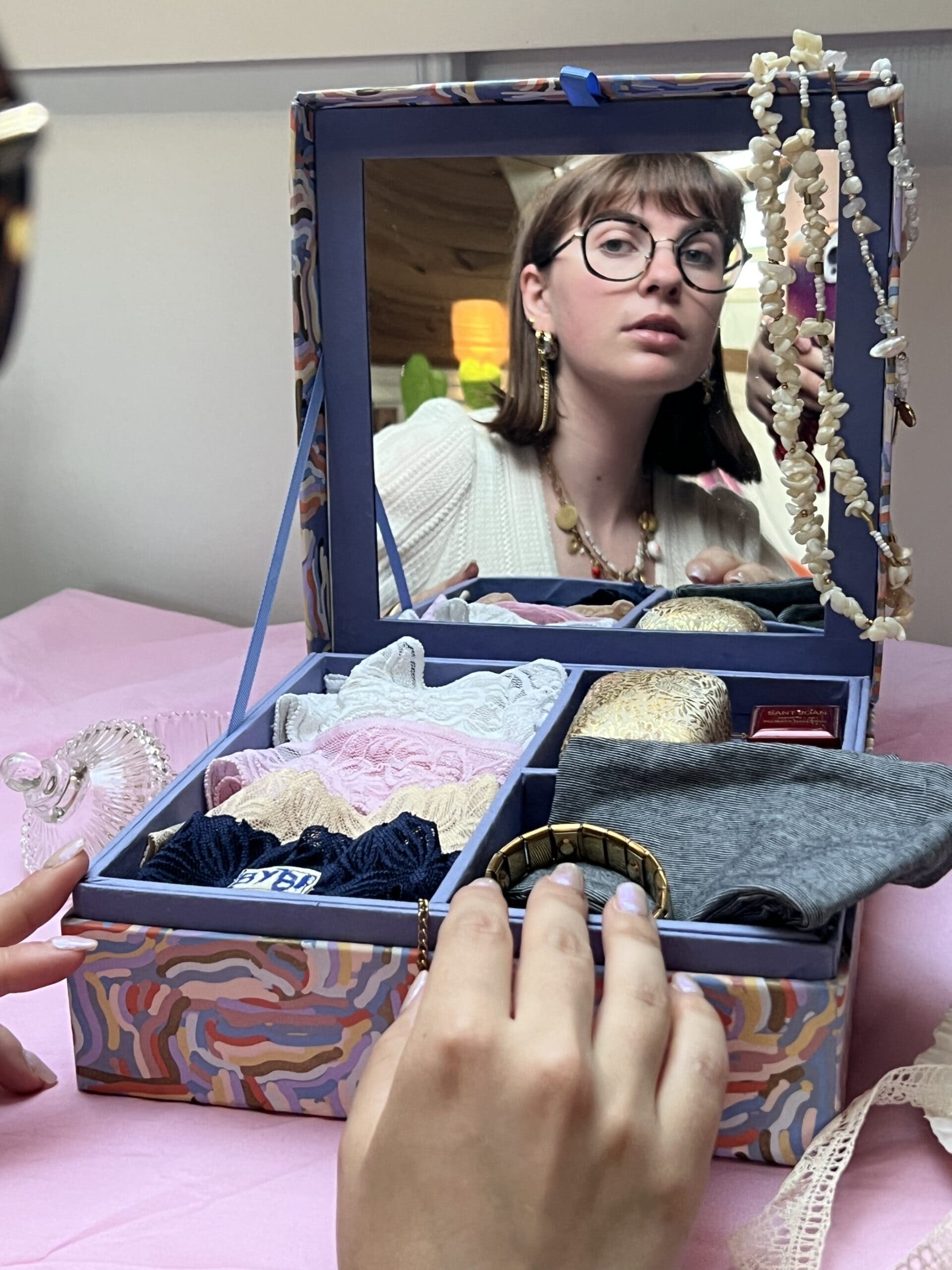 jade bandeaux miroir